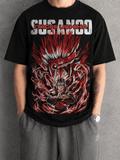 Itachi Uchiha Susanoo Oversized Naruto T-Shirt