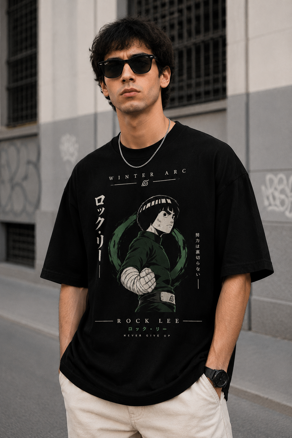 Rock Lee winter arc Tee