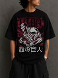 Armored Titan Oversized Attack on Titan T-Shirt
