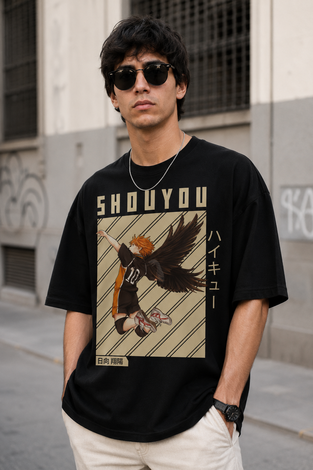 Oversized Haikyuu Anime T-Shirt
